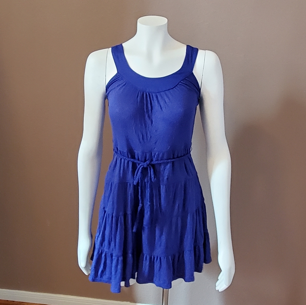 DEREK HEART ultra violet knit dress XS
